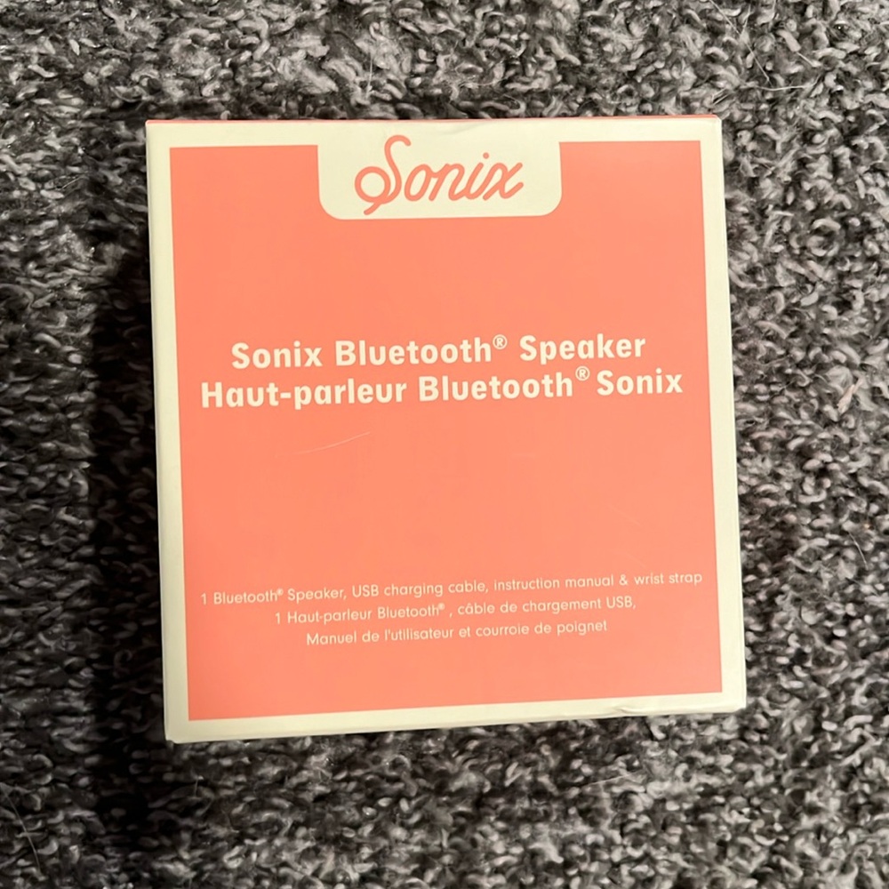 New inbox sonics, Bluetooth speaker